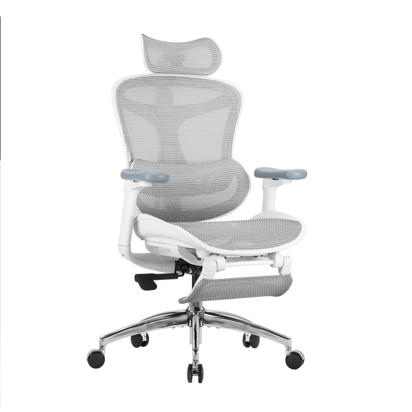 Sihoo Doro C300 scaun ergonomic cu suport picioare alb suport picioare