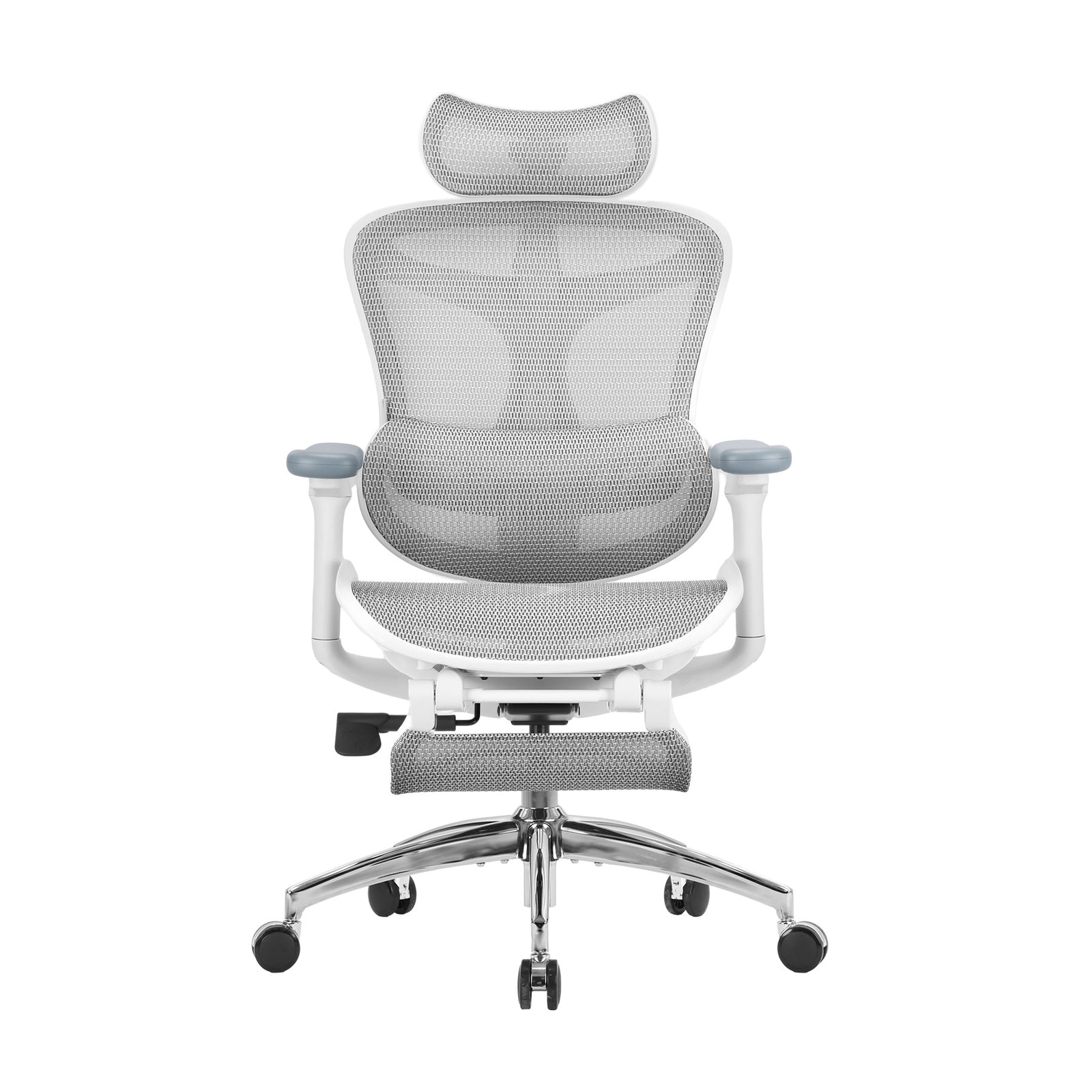 Sihoo Doro C300 scaun ergonomic cu suport picioare alb